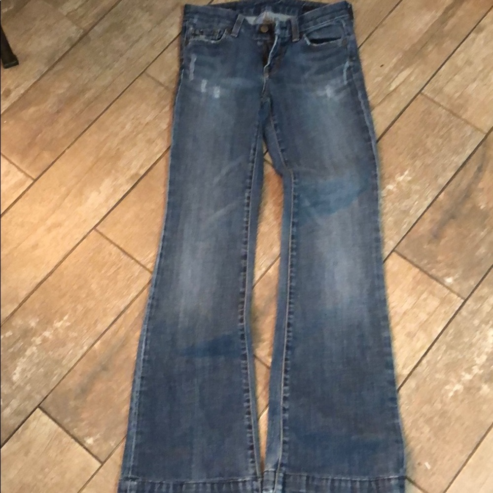 citizen Of Humanity sz 24 low waist wide leg girls